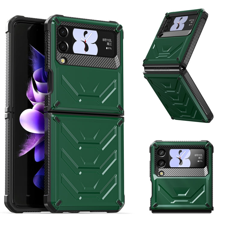 Armored All-inclusive Shockproof Folding Phone Case, For Samsung Galaxy Z Flip3 5G, For Samsung Galaxy Z Fold3 5G
