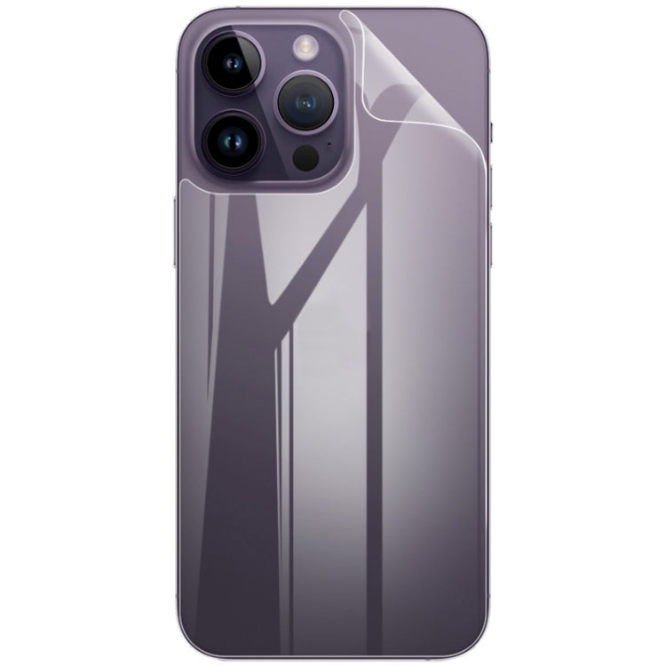 For iPhone 14 Pro Max 2pcs imak Curved Hydrogel Film Pnone Back Protector