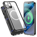 360 Full Body Magnetic Frosted Magsafe Phone Case, For iPhone 12, For iPhone 12 Pro, For iPhone 12 Pro Max, For iPhone 11 Pro, For iPhone 11 Pro Max