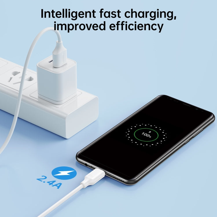 JOYROOM S-UM018A9 2.4A Micro USB Fast Charging & Data Cable – 1m