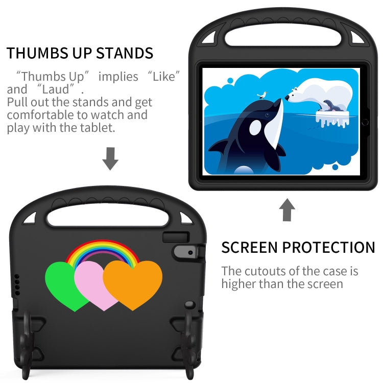 Love Small Palm Holder EVA Tablet Case, For Lenovo Tab M10 HD TB-X505F/N 10.1 inch, For Lenovo Tab M10 FHD TB-X605FC 10.1