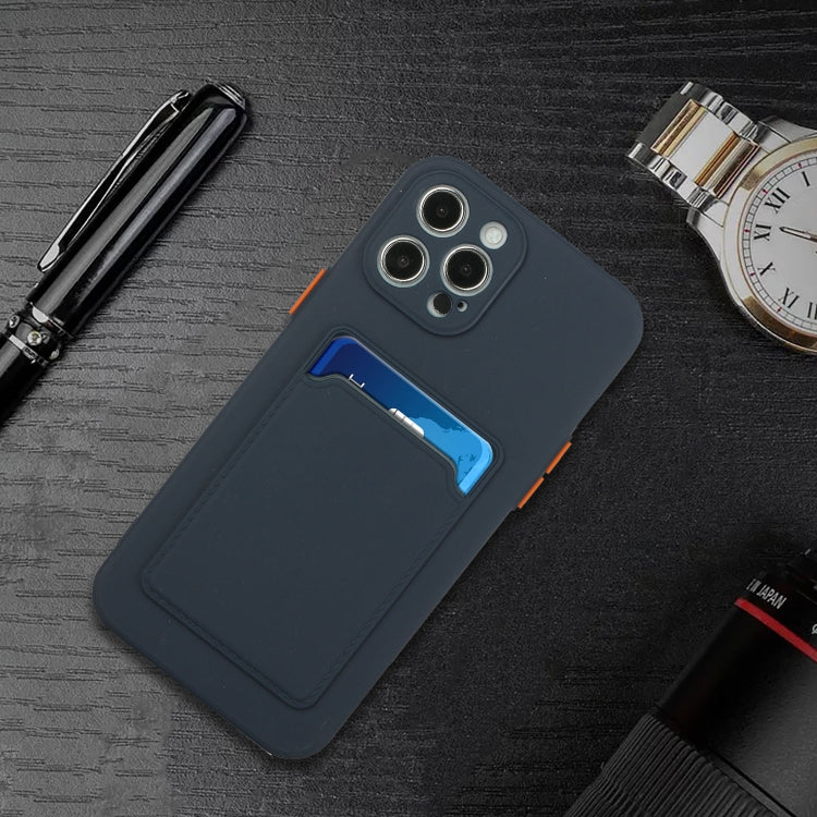 Card Slot Design Shockproof TPU Phone Case, For iPhone 14 Pro, For iPhone 14 Pro Max