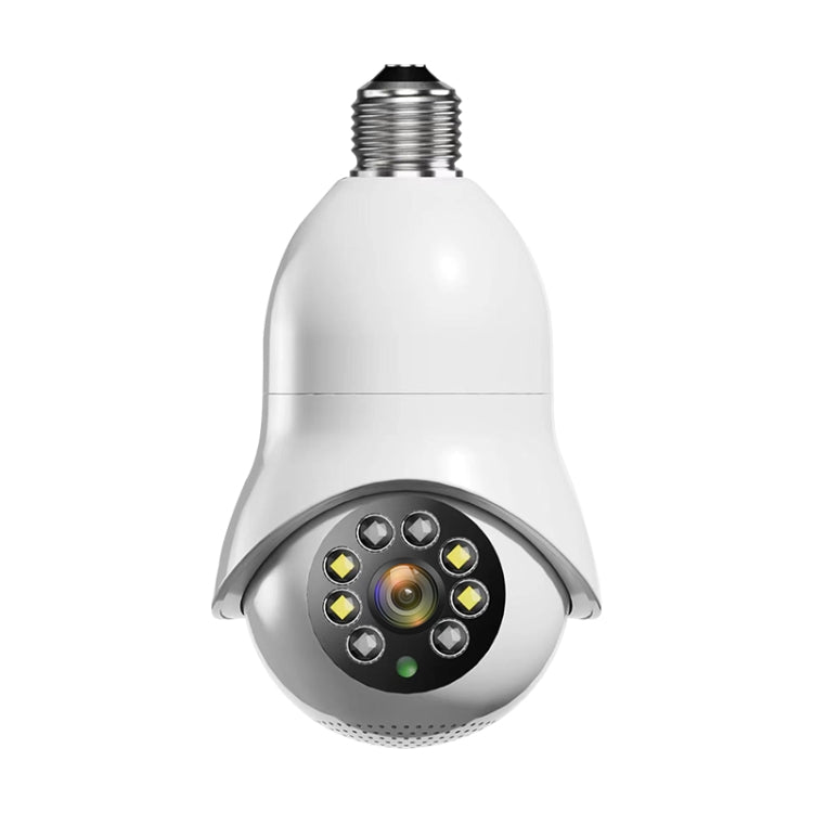 DP31 2,0 MP HD-Glühbirnen-WLAN-Überwachungskamera, unterstützt Bewegungserkennung, duale Lichtquelle (Weiß)
