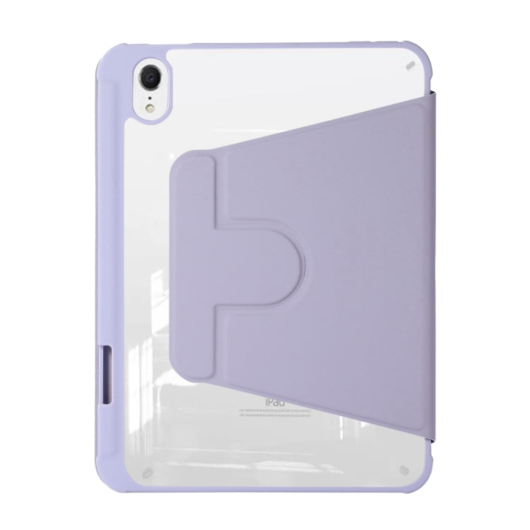 Acrylic Rotatable Holder Tablet Leather Case, For iPad mini 2024 / mini 6, For iPad Air 5 2022 / 4 2020