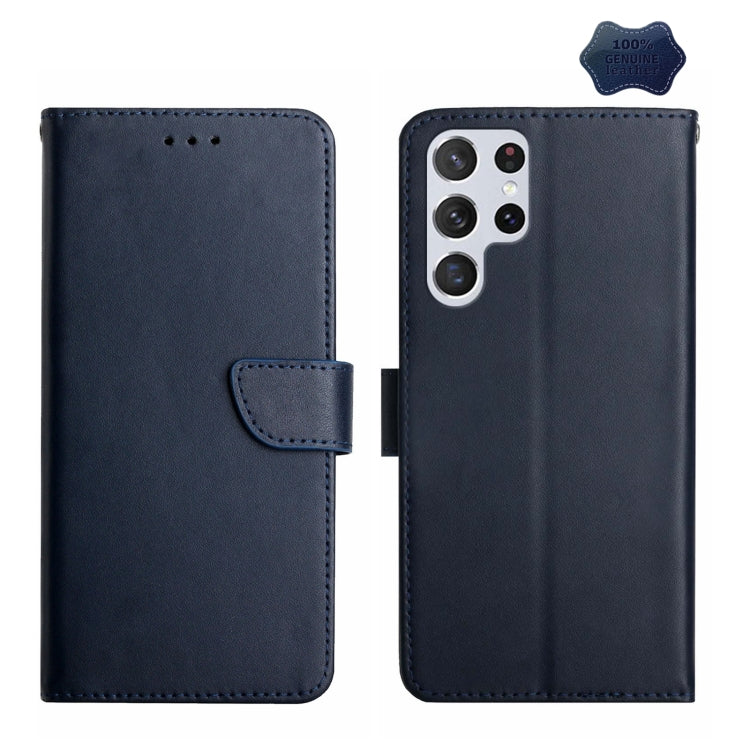 Genuine Leather Fingerprint-proof Flip Phone Case, For Motorola Moto E22 4G, For Motorola Moto G72 4G, For OPPO A17, For Realme 10 4G, For Realme 10 5G, For Realme C33, For Xiaomi Redmi A1+, For Samsung Galaxy S23 Ultra 5G, For Samsung Galaxy S23 5G   ...