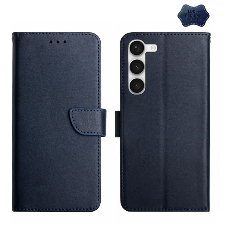 Genuine Leather Fingerprint-proof Flip Phone Case, For Motorola Moto E22 4G, For Motorola Moto G72 4G, For OPPO A17, For Realme 10 4G, For Realme 10 5G, For Realme C33, For Xiaomi Redmi A1+, For Samsung Galaxy S23 Ultra 5G, For Samsung Galaxy S23 5G   ...