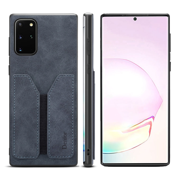 Denior DV Elastic Card PU Back Cover Phone Case, For Samsung Galaxy Note20, For Samsung Galaxy Note20 Ultra, For Samsung Galaxy S20, For Samsung Galaxy S20+, For Samsung Galaxy S20 Ultra, For Samsung Galaxy Note10