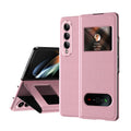 Mature Window View Flip Leather Phone Case, For Samsung Galaxy Z Fold4, For Samsung Galaxy Z Fold3 5G