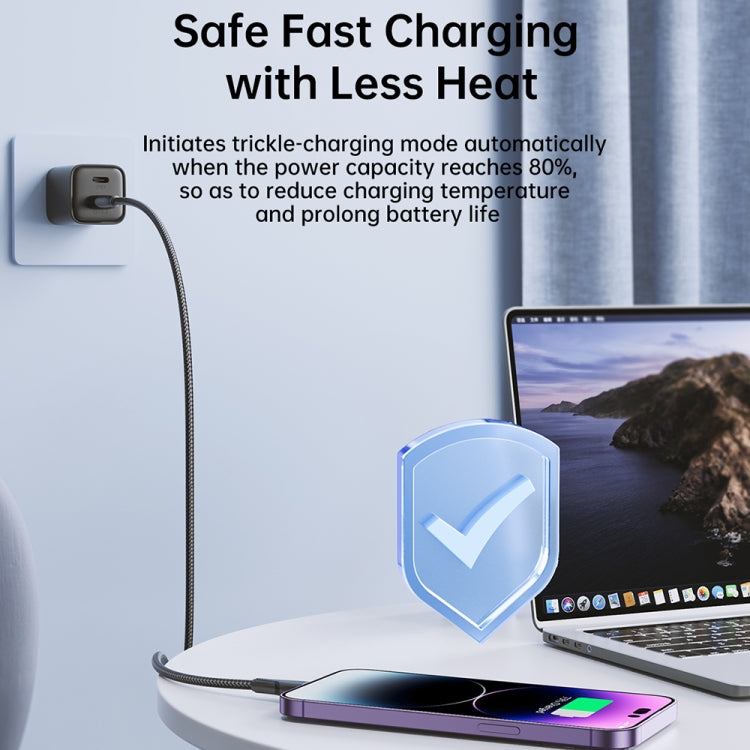JOYROOM 2,4A USB-auf-8-Pin-Ladekabel der Surpass-Serie für schnelles Laden, 0,25 m, 1,2 m, 2 m, 3 m