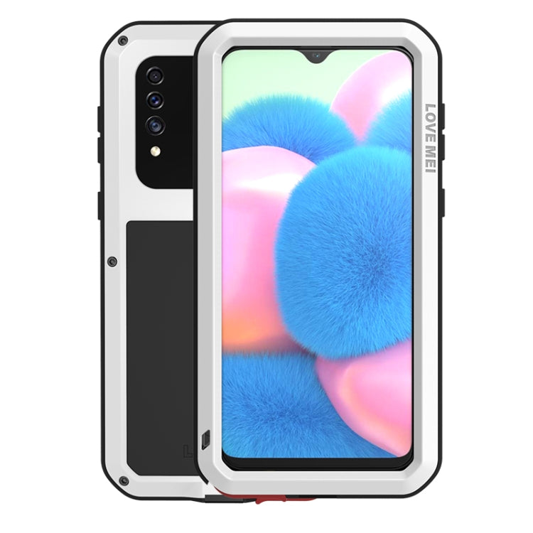 LOVE MEI Metal Shockproof Waterproof Dustproof Protective Case, For Samsung Galaxy S20 Plus, For Samsung Galaxy A30s, For Samsung Galaxy A30, For Samsung Galaxy A50s