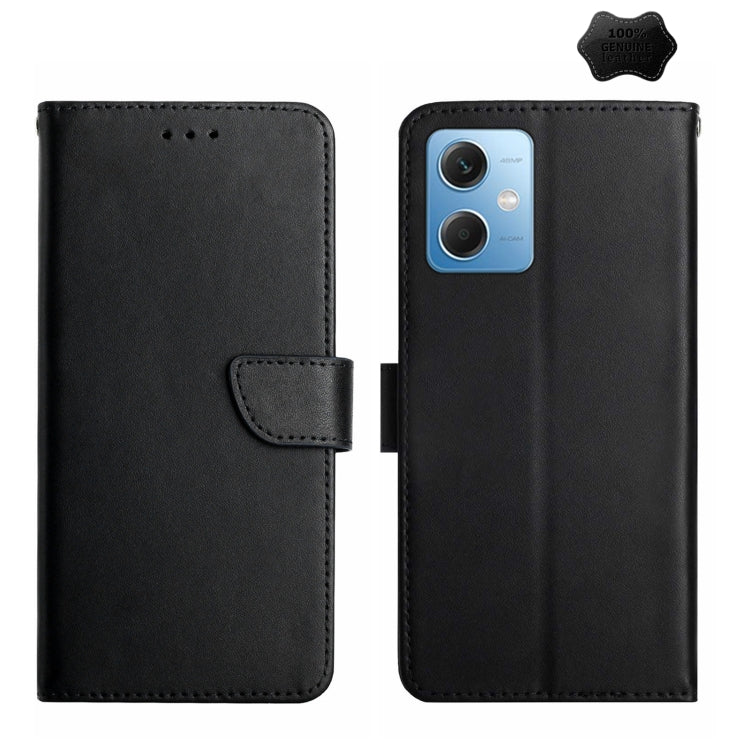 Genuine Leather Fingerprint-proof Flip Phone Case, For Xiaomi Redmi 11 Prime 4G, For Xiaomi Redmi 11 Prime 5G, For Xiaomi Redmi Note 12 China, For Xiaomi Redmi Note 12 Pro 5G China, For Xiaomi Redmi Note 12 Pro+ China/12 Explorer                       ...