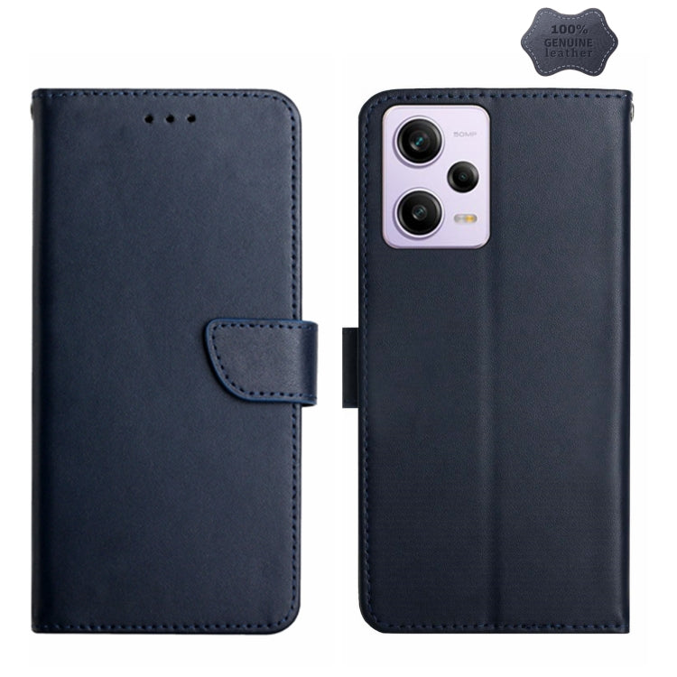 Genuine Leather Fingerprint-proof Flip Phone Case, For Xiaomi Redmi 11 Prime 4G, For Xiaomi Redmi 11 Prime 5G, For Xiaomi Redmi Note 12 China, For Xiaomi Redmi Note 12 Pro 5G China, For Xiaomi Redmi Note 12 Pro+ China/12 Explorer                       ...