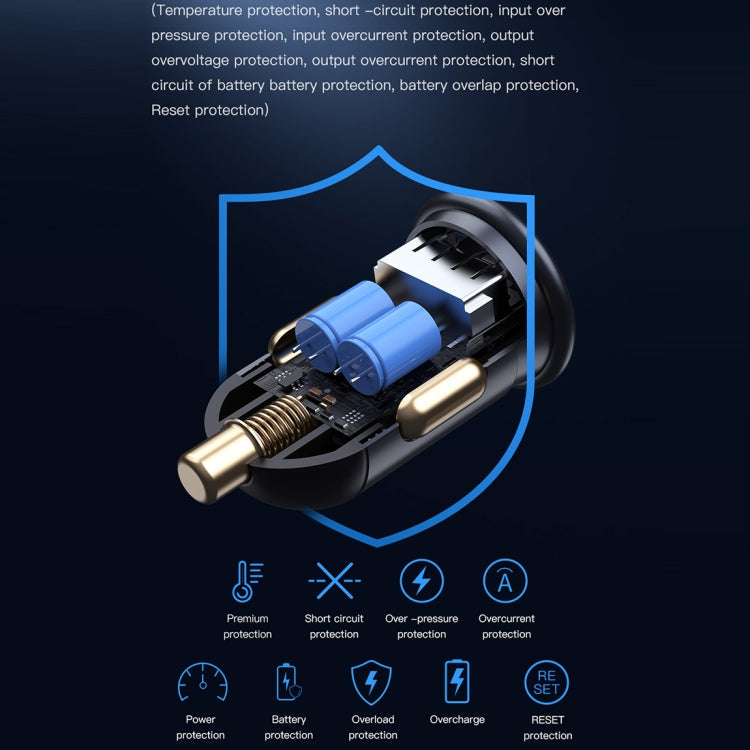 TOTUDESIGN 18W Car Fast Charging, Interface:USB-A