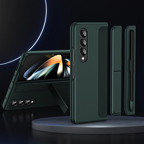 2 in 1 Detachable Holder Pen Holder Phone Case, For Samsung Galaxy Z Fold3 5G, For Samsung Galaxy Z Fold4