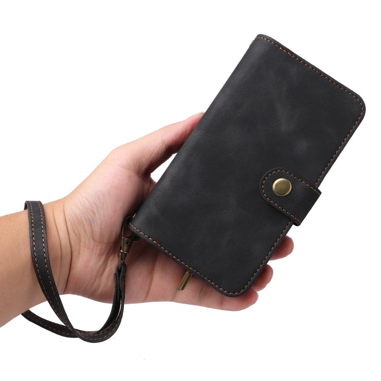 Multifunctional Card Slot Zipper Wallet Flip Leather Phone Case, For iPhone 14 Plus, For iPhone 14