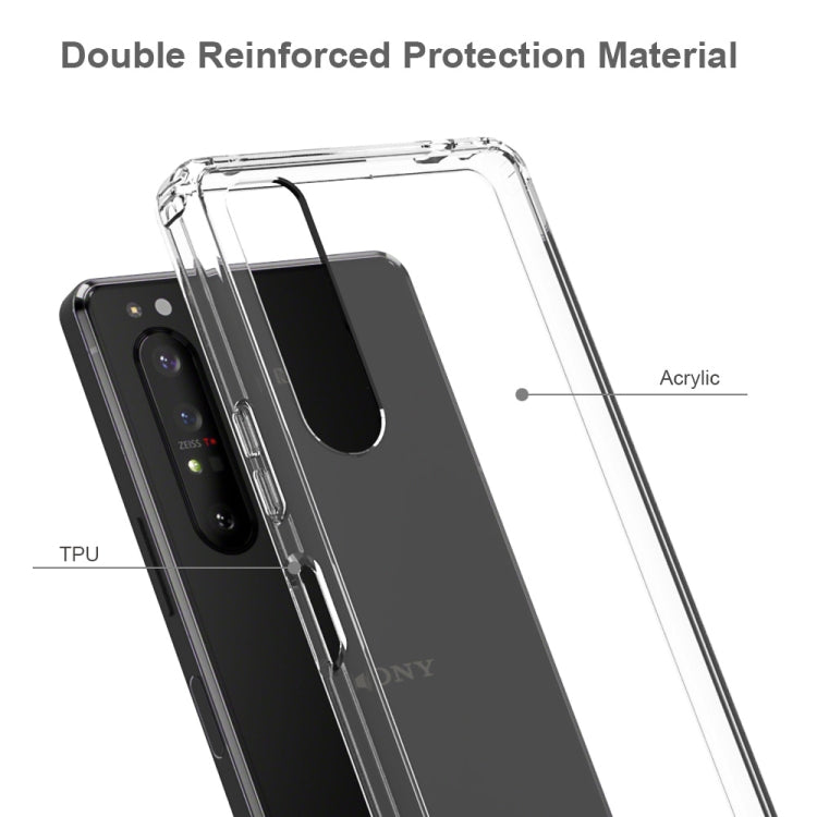 Scratchproof TPU + Acrylic Protective Case, For Sony Xperia 1 II, For Xiaomi Redmi Note 9 Pro