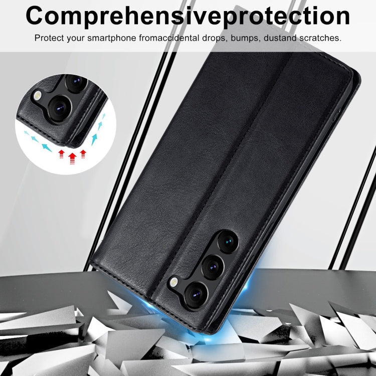 LC.IMEEKE RFID Anti-theft Leather Phone Case, For Samsung Galaxy S23 5G, For Samsung Galaxy S23+ 5G, For Samsung Galaxy S23 Ultra 5G