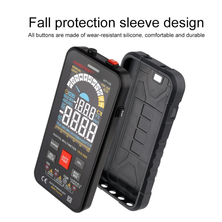 HABOTEST HT116 Large Screen Smart Automatic Digital Multimeter, HT116
