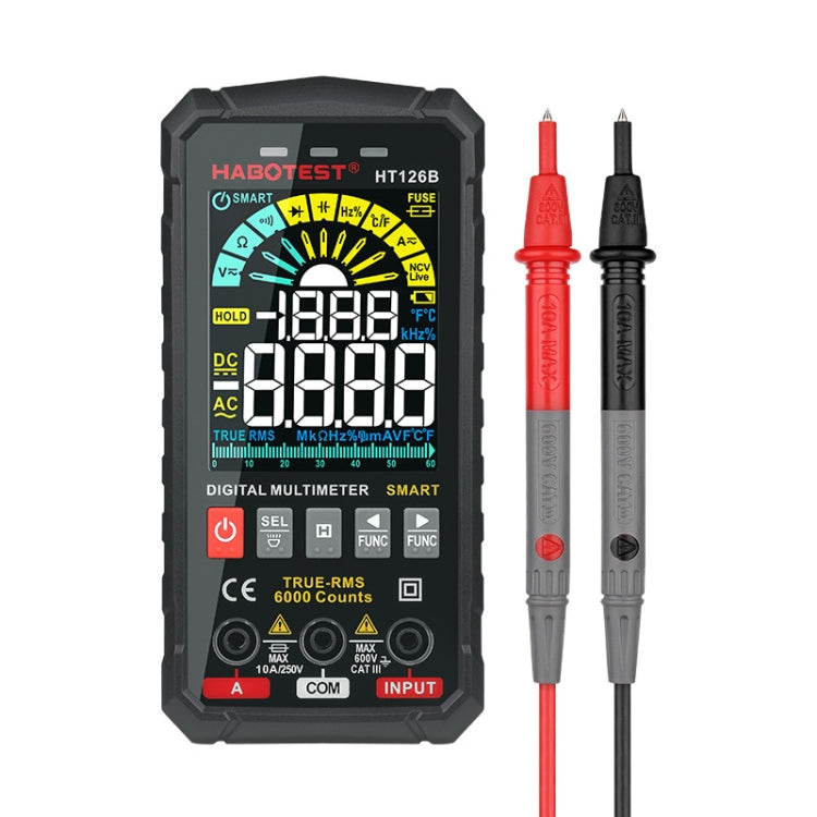 HABOTEST HT126B Digital High Precision Mini Multimeter, HT126B