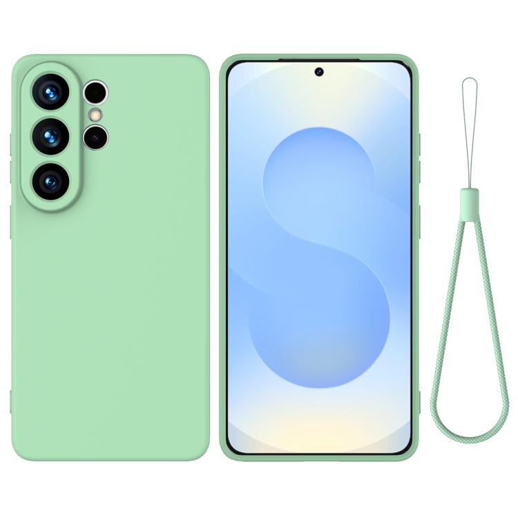 Solid Color Liquid Silicone Dropproof Full Coverage Phone Case, For Samsung Galaxy S26+ 5G, For Samsung Galaxy S26 Egde 5G, For Samsung Galaxy S26 Ultra 5G, For Samsung Galaxy S26 5G