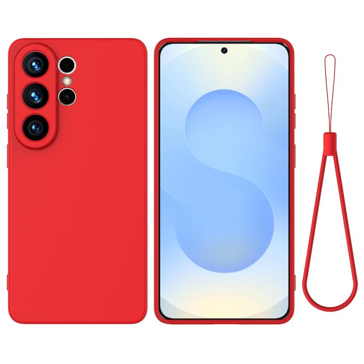 Solid Color Liquid Silicone Dropproof Full Coverage Phone Case, For Samsung Galaxy S26+ 5G, For Samsung Galaxy S26 Egde 5G, For Samsung Galaxy S26 Ultra 5G, For Samsung Galaxy S26 5G