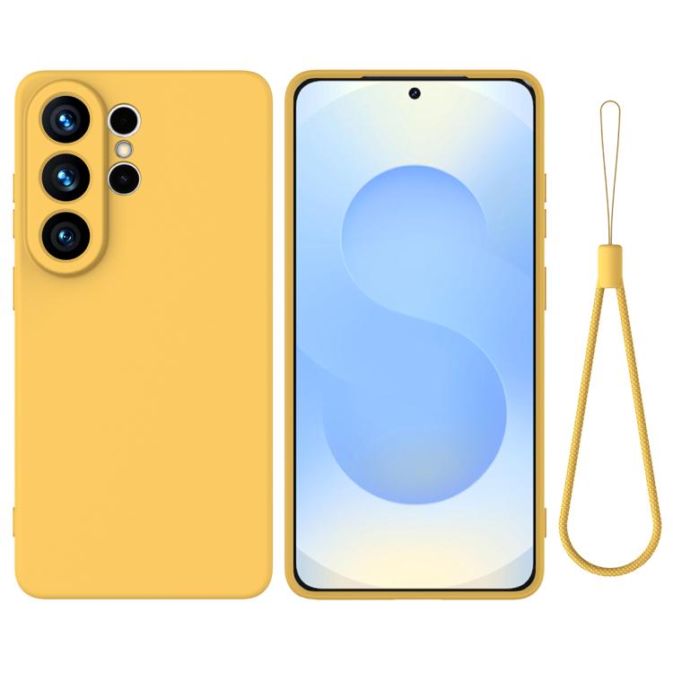 Solid Color Liquid Silicone Dropproof Full Coverage Phone Case, For Samsung Galaxy S26+ 5G, For Samsung Galaxy S26 Egde 5G, For Samsung Galaxy S26 Ultra 5G, For Samsung Galaxy S26 5G