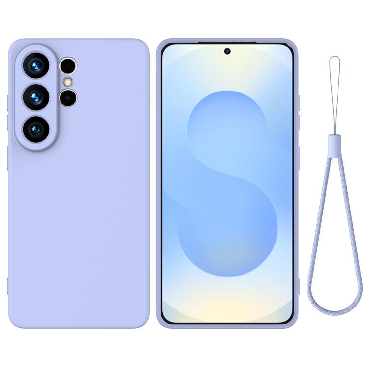Solid Color Liquid Silicone Dropproof Full Coverage Phone Case, For Samsung Galaxy S26+ 5G, For Samsung Galaxy S26 Egde 5G, For Samsung Galaxy S26 Ultra 5G, For Samsung Galaxy S26 5G