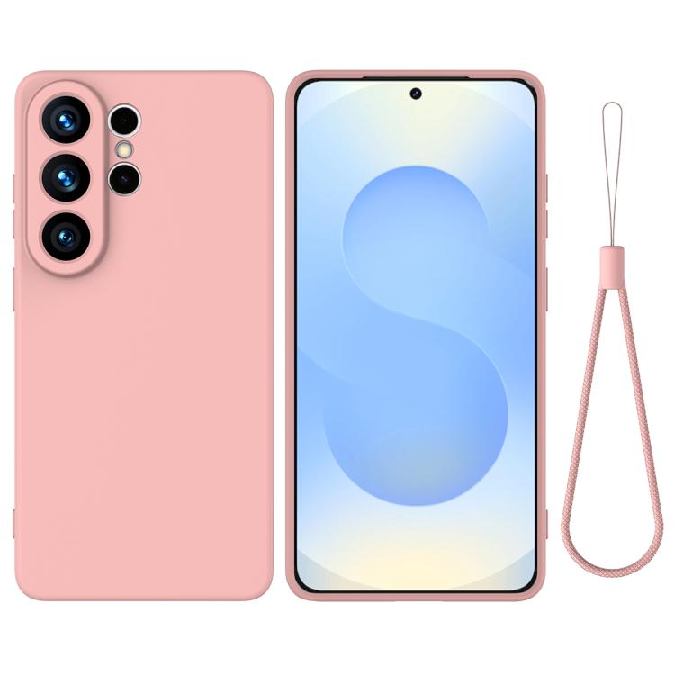 Solid Color Liquid Silicone Dropproof Full Coverage Phone Case, For Samsung Galaxy S26+ 5G, For Samsung Galaxy S26 Egde 5G, For Samsung Galaxy S26 Ultra 5G, For Samsung Galaxy S26 5G