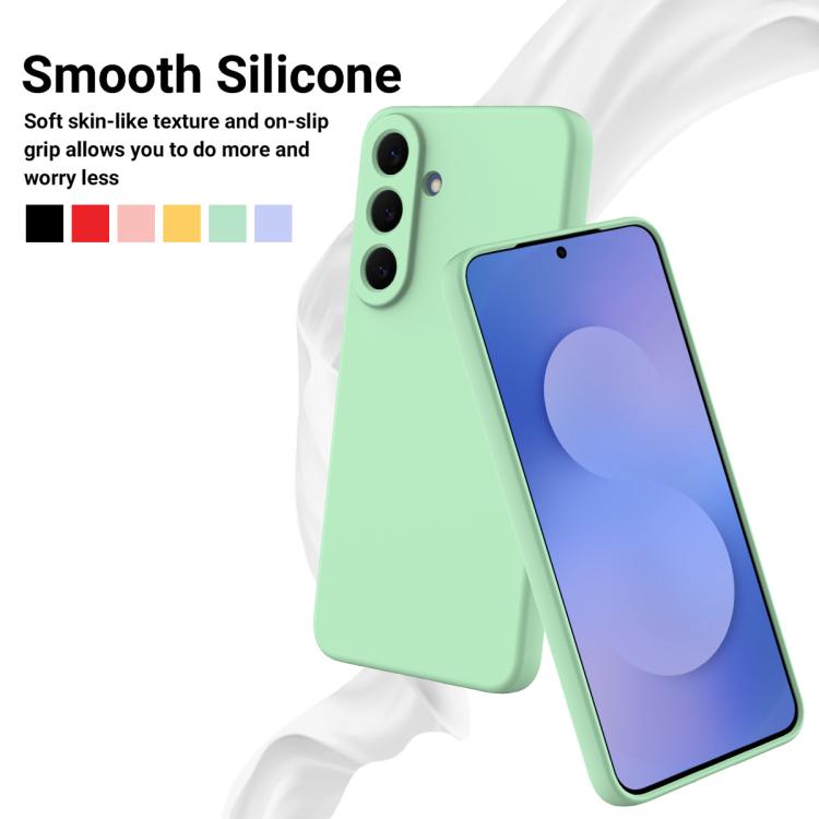 Solid Color Liquid Silicone Dropproof Full Coverage Phone Case, For Samsung Galaxy S26+ 5G, For Samsung Galaxy S26 Egde 5G, For Samsung Galaxy S26 Ultra 5G, For Samsung Galaxy S26 5G