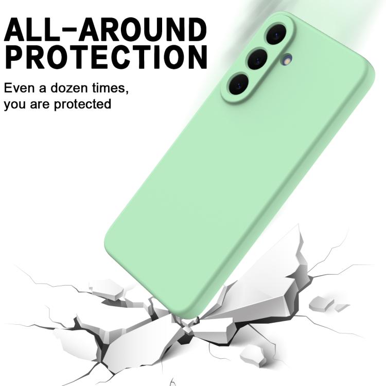 Solid Color Liquid Silicone Dropproof Full Coverage Phone Case, For Samsung Galaxy S26+ 5G, For Samsung Galaxy S26 Egde 5G, For Samsung Galaxy S26 Ultra 5G, For Samsung Galaxy S26 5G