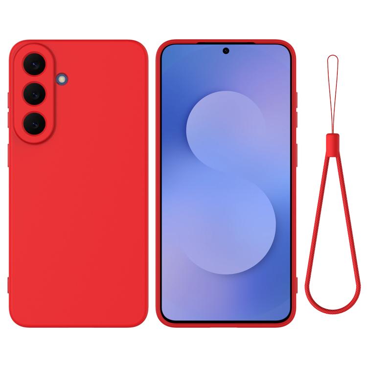 Solid Color Liquid Silicone Dropproof Full Coverage Phone Case, For Samsung Galaxy S26+ 5G, For Samsung Galaxy S26 Egde 5G, For Samsung Galaxy S26 Ultra 5G, For Samsung Galaxy S26 5G