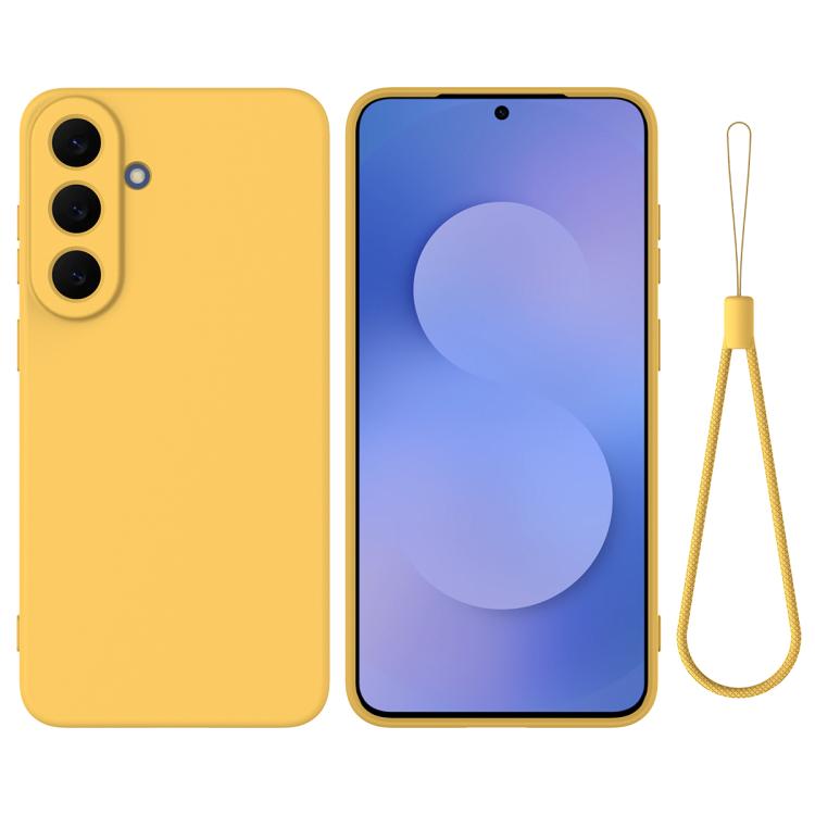 Solid Color Liquid Silicone Dropproof Full Coverage Phone Case, For Samsung Galaxy S26+ 5G, For Samsung Galaxy S26 Egde 5G, For Samsung Galaxy S26 Ultra 5G, For Samsung Galaxy S26 5G