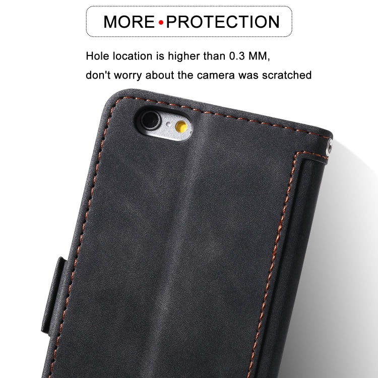 Retro Leather Wallet Flip Case with Card Slots & Stand for iPhone SE/8/7 & Redmi Note 8 Pro
