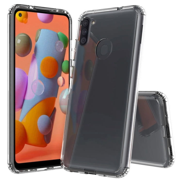 Shockproof Scratchproof TPU + Acrylic Protective Case, For Galaxy A51 5G, For Galaxy A21S, For Galaxy A11 (US Version), For Galaxy A11 (EU Version)