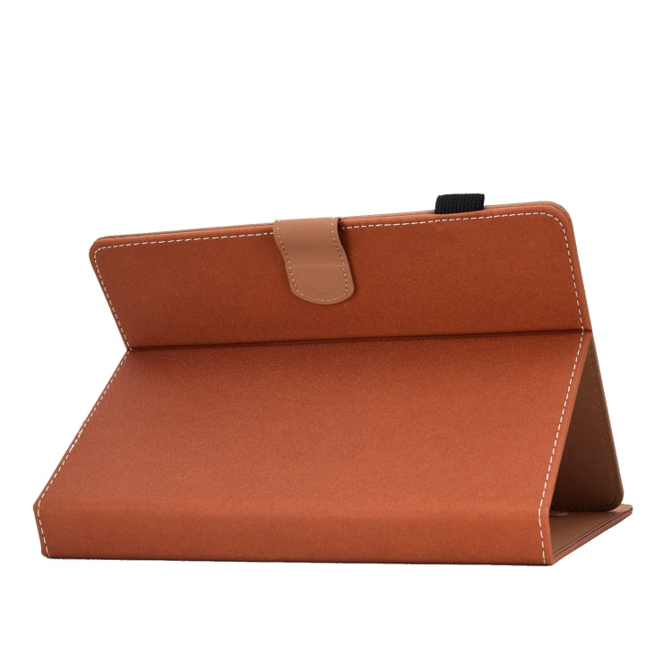 Solid Color Tablet PC Universal Magnetic Horizontal Flip Leather Case with Card Slots & Holder, For 7 inch, For 8 inch, For 10 inch