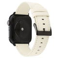 Cowhide Texture Leather Watchband, For Apple Watch Series 8&7 41mm / SE 2&6&SE&5&4 40mm / 3&2&1 38mm, For Apple Watch Series 7 45mm / 6 & SE & 5 & 4 44mm / 3 & 2 & 1 42mm, For Apple Watch Series 7 41mm / 6 & SE & 5 & 4 40mm / 3 & 2 & 1 38mm            ...