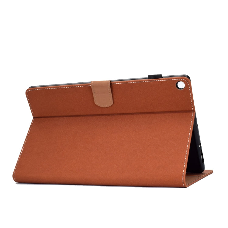 Einfarbige universelle magnetische Horizontal-Klapphülle aus Kunstleder mit Kartenfächern & Halterung, für Kindle Fire HD8 2016 / 2017, für Kindle Fire HD10 2015 / 2017, für Kindle Paperwhite 4 / 3 / 2 / 1, für Galaxy Tab A 10.1 (2016) T580
