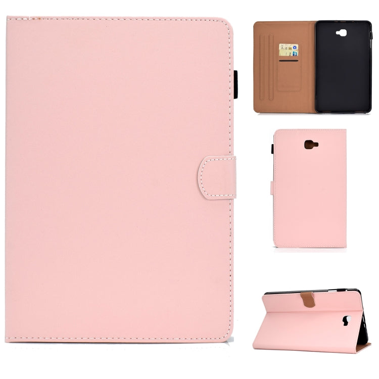 Einfarbige universelle magnetische Horizontal-Klapphülle aus Kunstleder mit Kartenfächern & Halterung, für Kindle Fire HD8 2016 / 2017, für Kindle Fire HD10 2015 / 2017, für Kindle Paperwhite 4 / 3 / 2 / 1, für Galaxy Tab A 10.1 (2016) T580