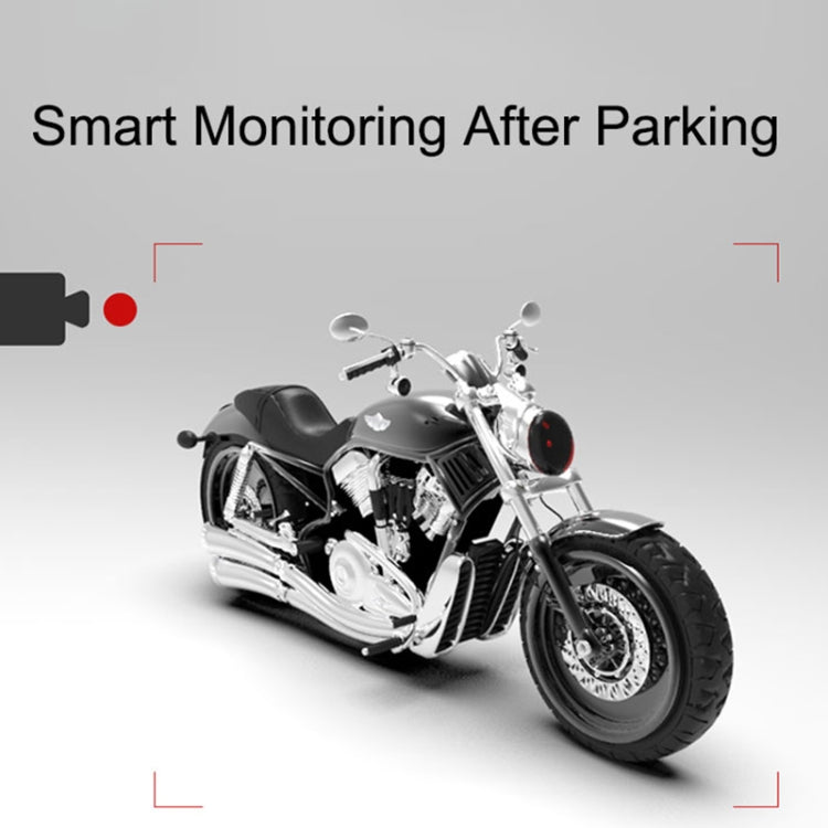 SE30 2.0 Zoll 1080P Wasserdichte HD Motorrad DVR, Unterstützt TF-Karte / Radfahren Video / Parküberwachung, SE30