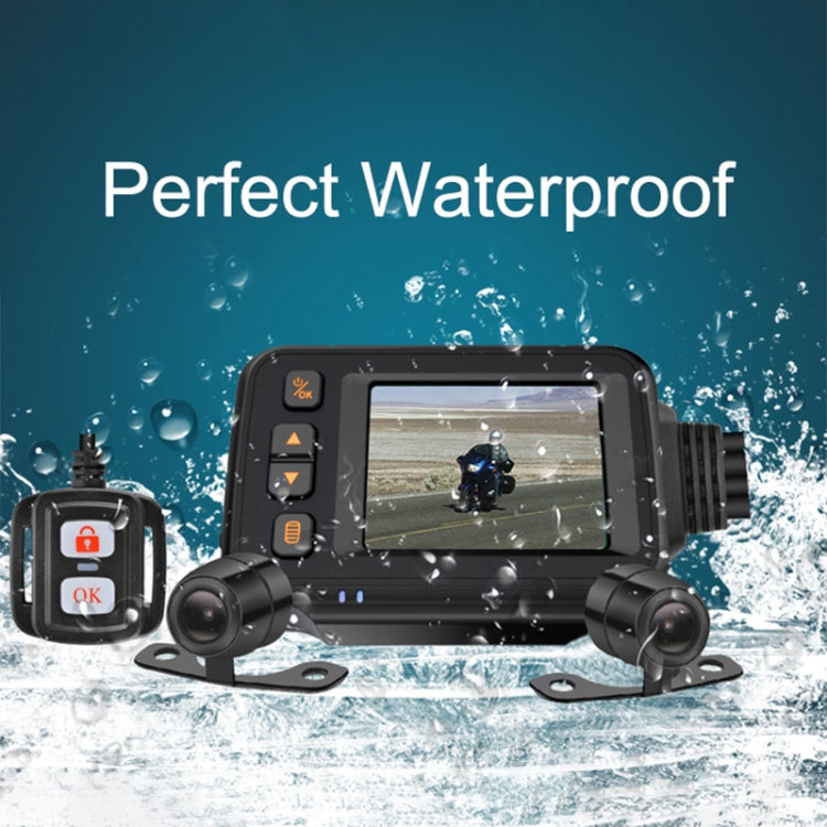 SE30 2.0 Zoll 1080P Wasserdichte HD Motorrad DVR, Unterstützt TF-Karte / Radfahren Video / Parküberwachung, SE30