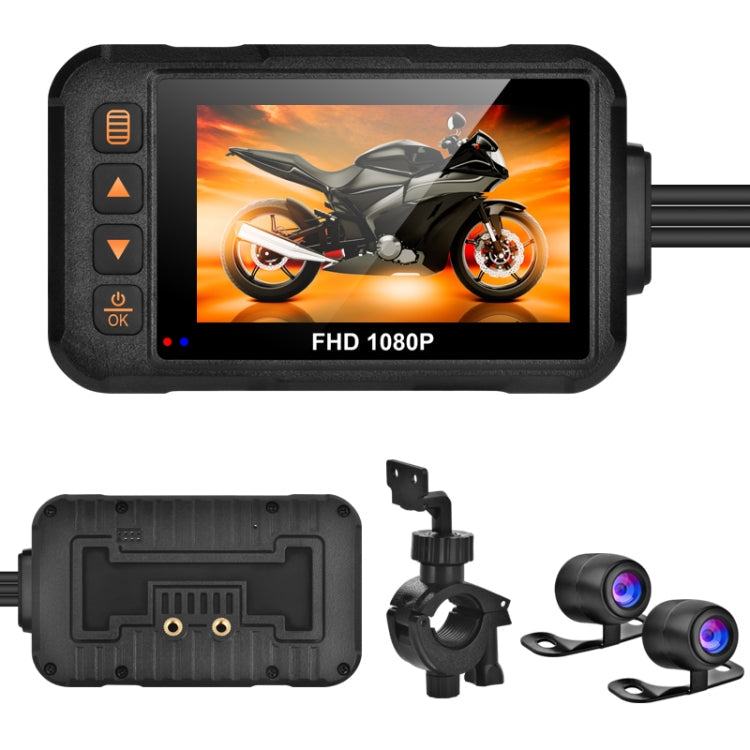 SE60 3,0 Zoll 1080P wasserdichte HD Motorrad-DVR, unterstützt TF-Karte / Videoaufzeichnung während der Fahrt / Parküberwachung, SE60