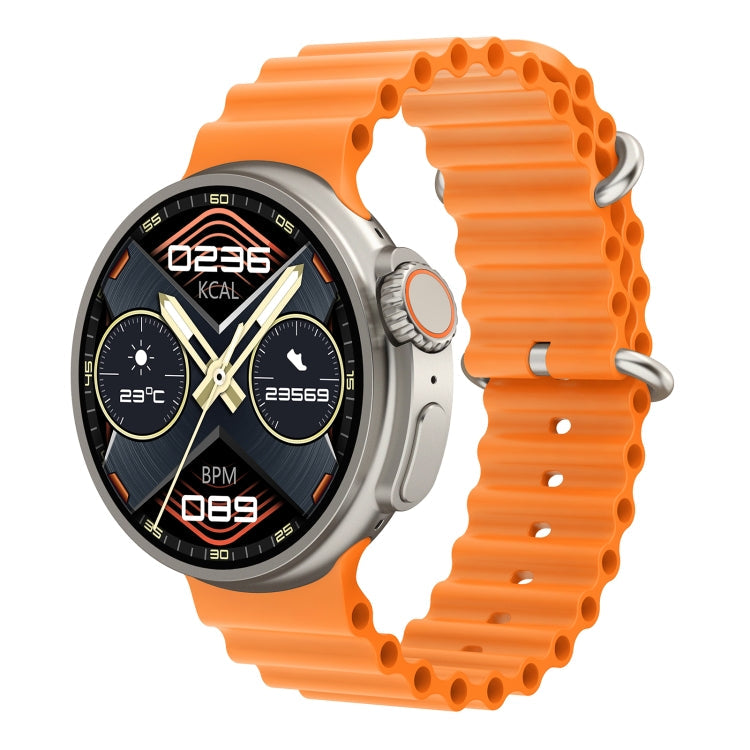 K9 Ultra Pro 1,39 Zoll Silikonarmband IP67 Wasserdichte Smartwatch Unterstützt Bluetooth-Anrufe / NFC