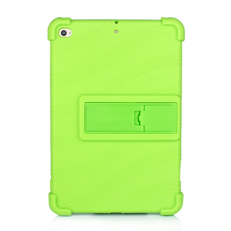Tablet PC Silicone Protective Case with Invisible Bracket, For iPad mini 5 / 4, For iPad 10.2 / 10.5, For iPad mini 3 / 2 / 1