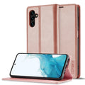 LC.IMEEKE Strong Magnetism Ultra-thin Matte Leather Phone Case, For Samsung Galaxy A34 5G