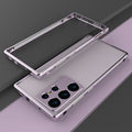 Aurora Series Lens Protector + Metal Frame Phone Case, For Samsung Galaxy S23 5G, For Samsung Galaxy S23+ 5G, For Samsung Galaxy S23 Ultra 5G