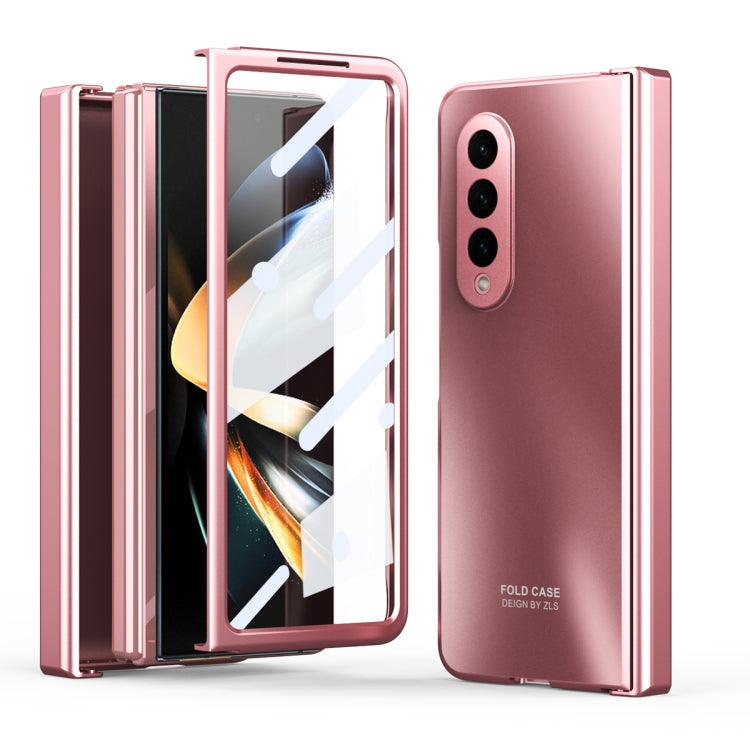 Integrated Electroplating Folding All-inclusive Phone Case, For Samsung Galaxy Z Fold4 5G