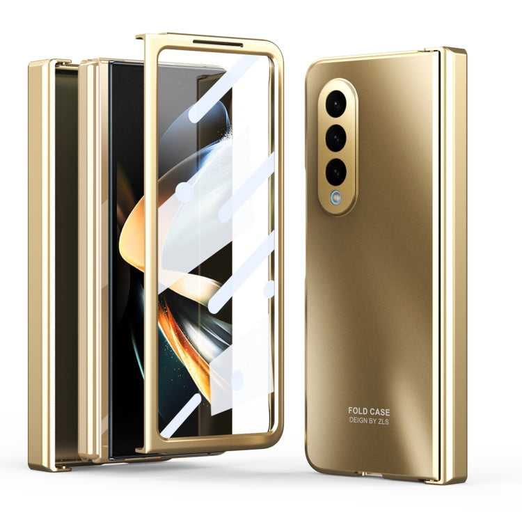 Integrated Electroplating Folding All-inclusive Phone Case, For Samsung Galaxy Z Fold4 5G