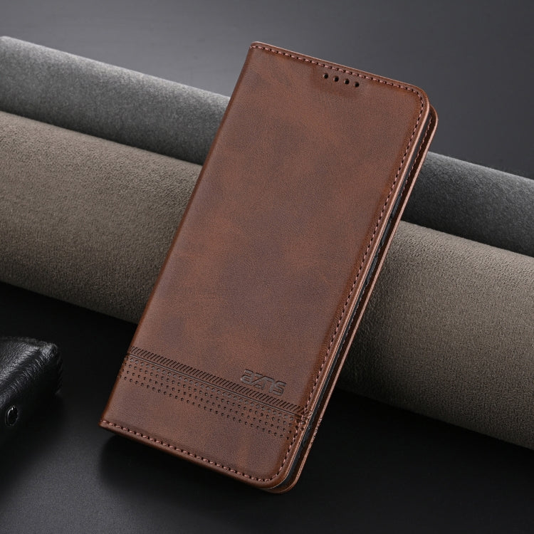 AZNS Magnetic Calf Texture Flip Leather Phone Case, For Honor Play 50 Plus, For Honor X50, For Honor X50i/90 Lite, For Honor Play 40