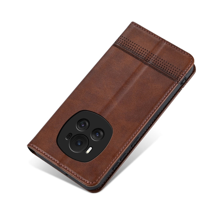 AZNS Magnetic Calf Texture Flip Leather Phone Case, For Honor Play 50 Plus, For Honor X50, For Honor X50i/90 Lite, For Honor Play 40