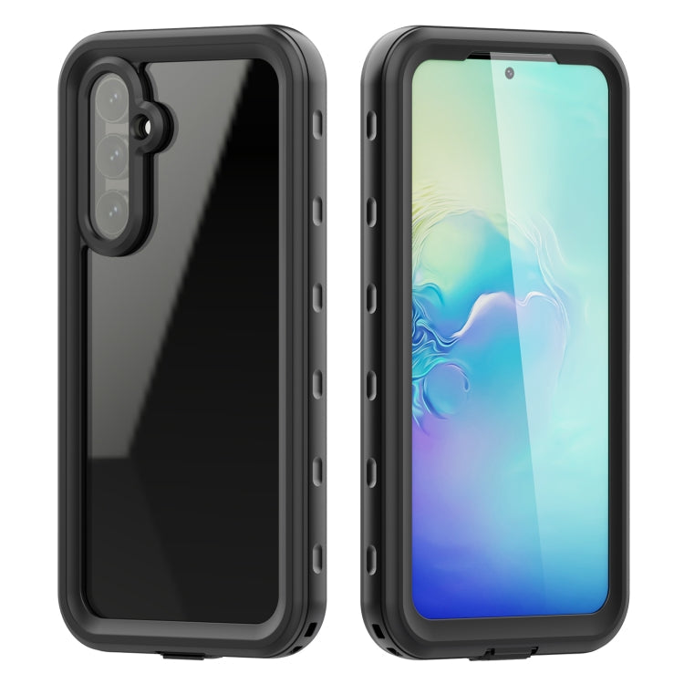RedPepper Transparente punktierte stoßfeste wasserdichte PC + TPU Handyhülle für Samsung Galaxy A54 5G